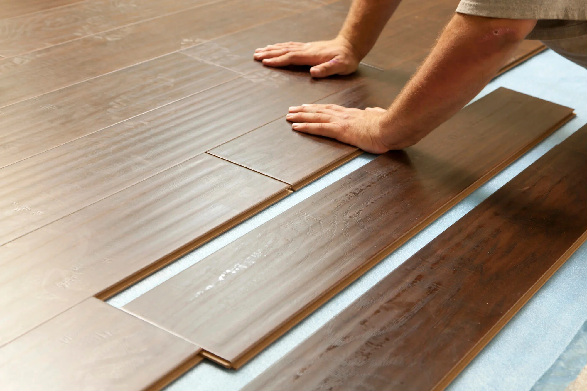 Pose de parquet élégant par MM Déco France